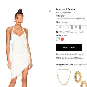 Brande new Revolve Maxwell Dress